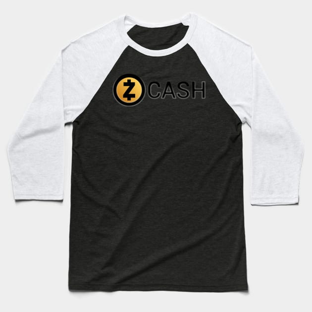 ZCASH Crypto Baseball T-Shirt by cryptogeek